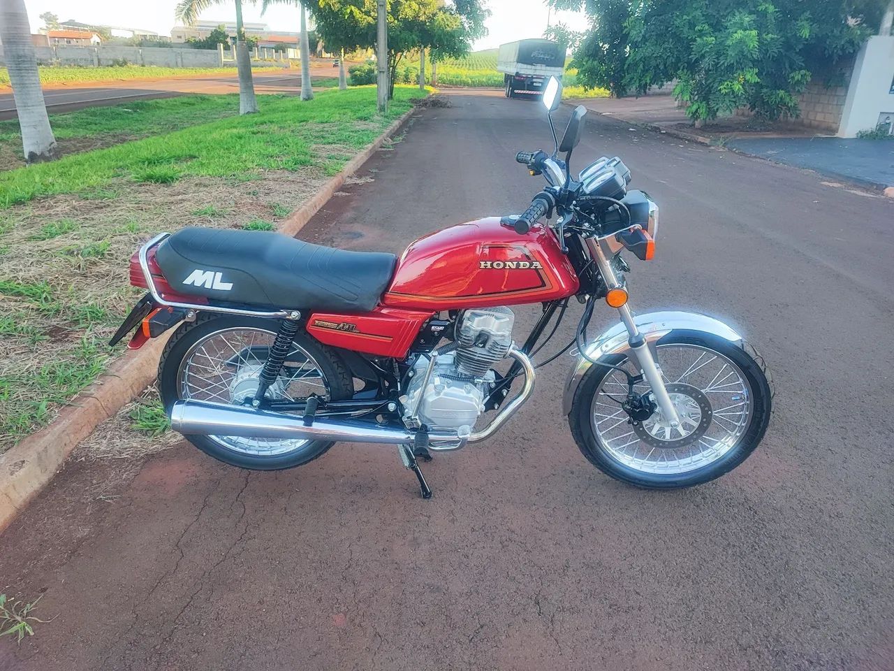 ML 125 84 restaurada impecável - Foto 5