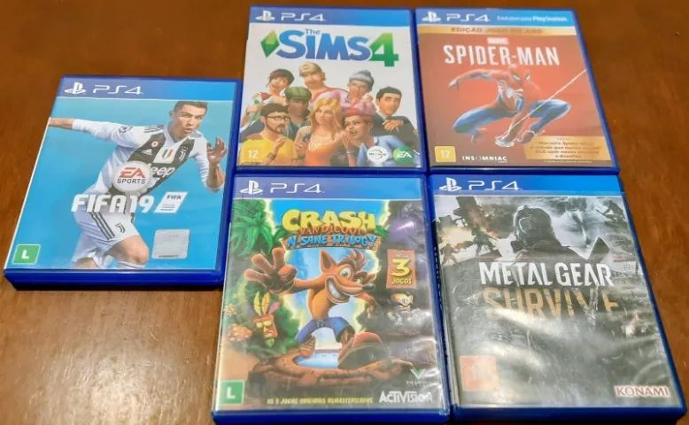 Jogos de Playstation 4