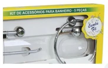 KIT PARA BANHEIRO - JAPI COM 5 PEÇAS  - Foto 5