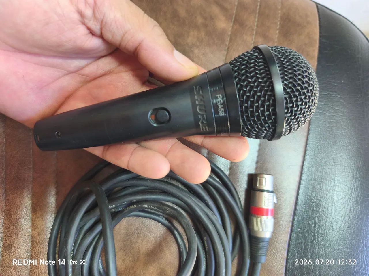 Microfone  shure  - Foto 2
