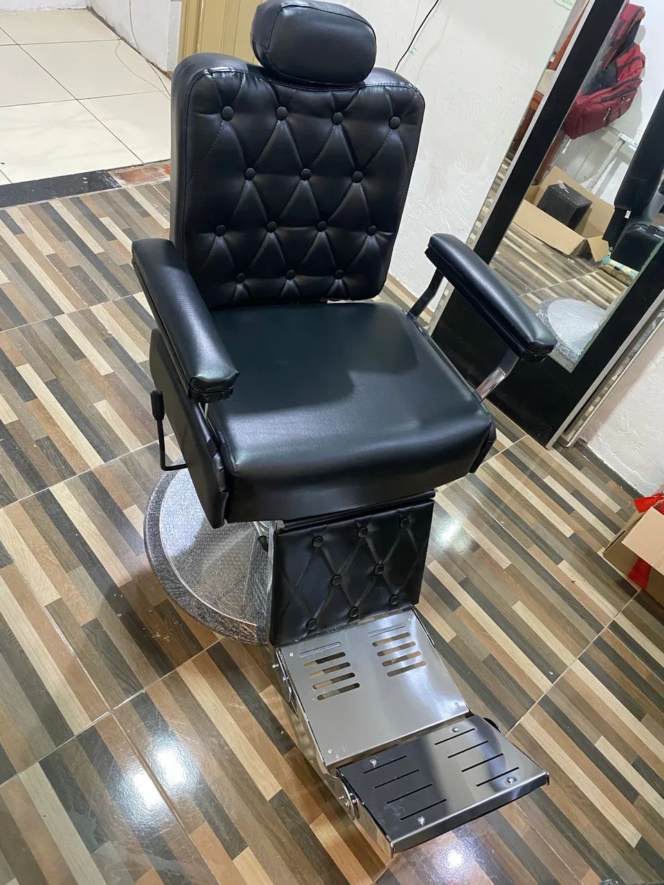 Cadeira barbeiro barbearia - Foto 2