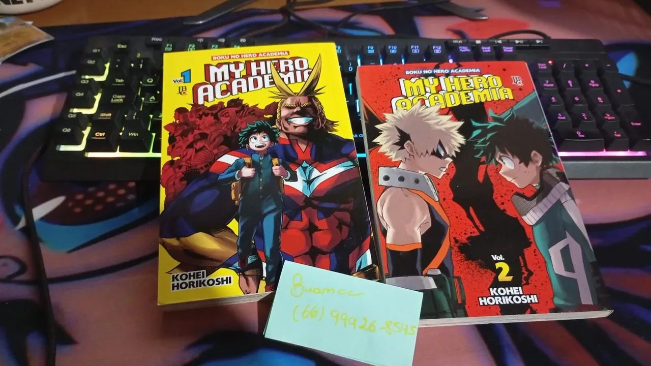 Volume 1 e 2 Boku no Hero