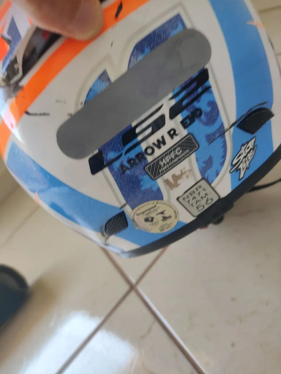 Capacete LS2 Arrow R evo número 56 original  - Foto 4