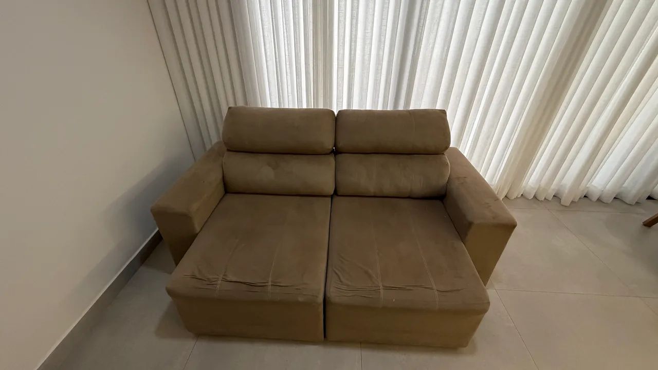 Sofá retrátil 2 lugares *parcelo* - Foto 2