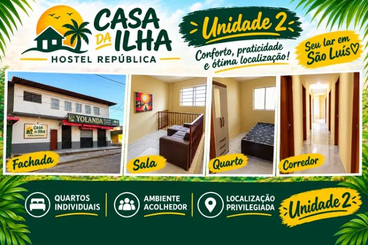 Alugamos quartos individuais em Republica em São Luis-MA - Foto 5