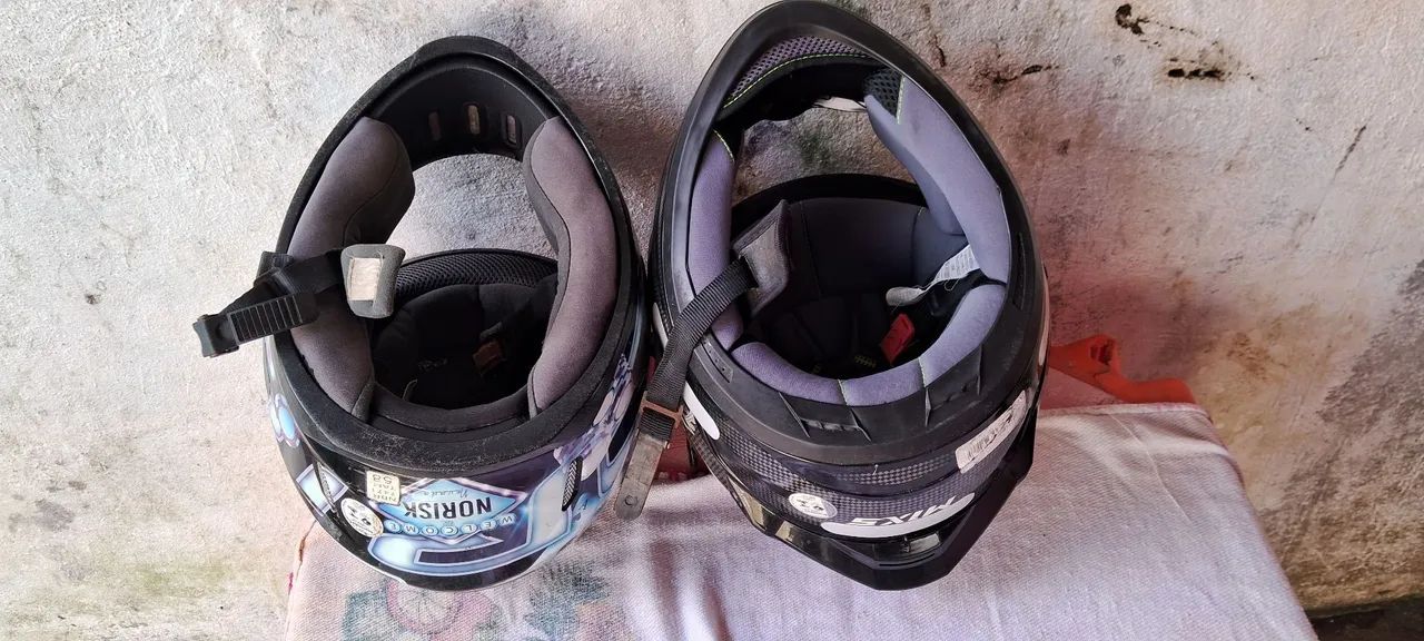 Vendo 2 capacete norisk e u. Mixs .cidade nova  - Foto 5