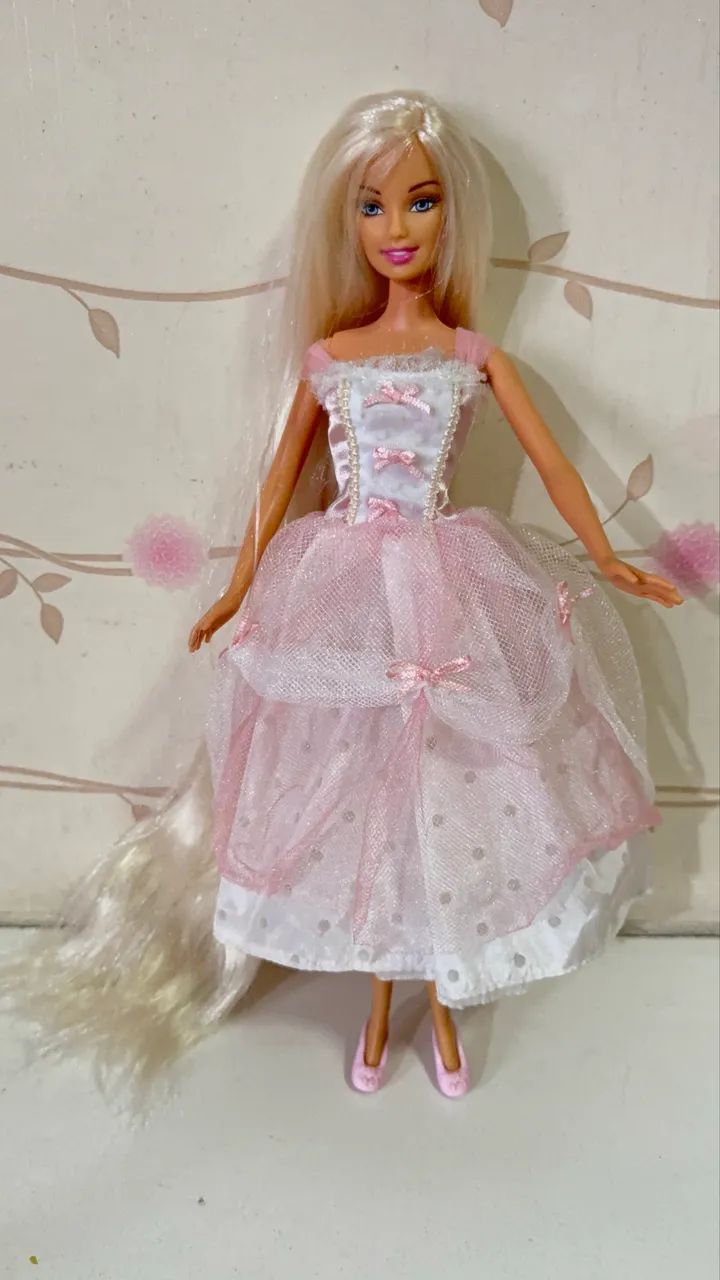 Barbie princesa cabelo longo 