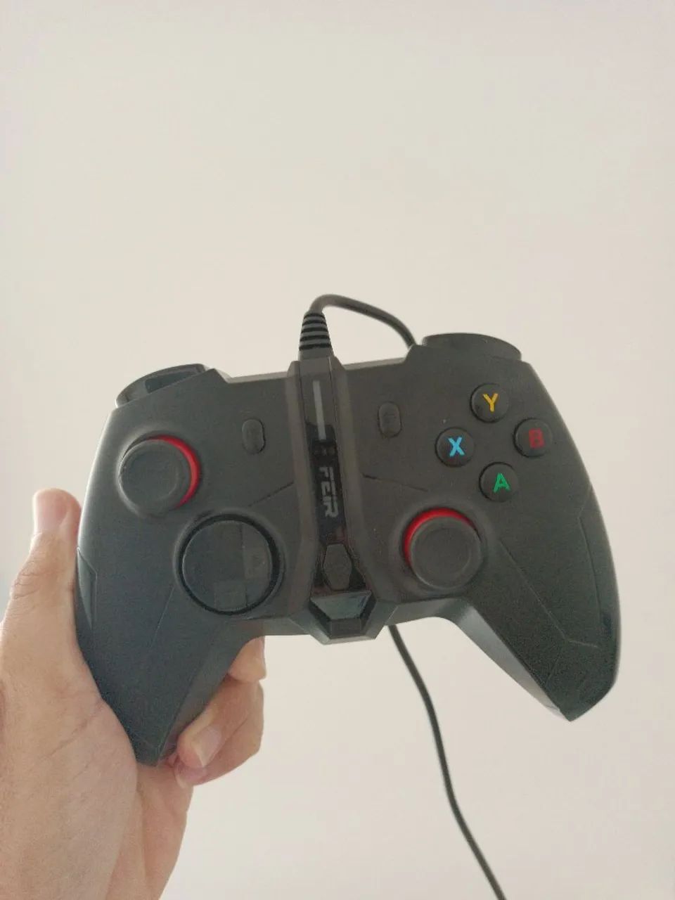 Controle Pc e Xbox 360 com fio 