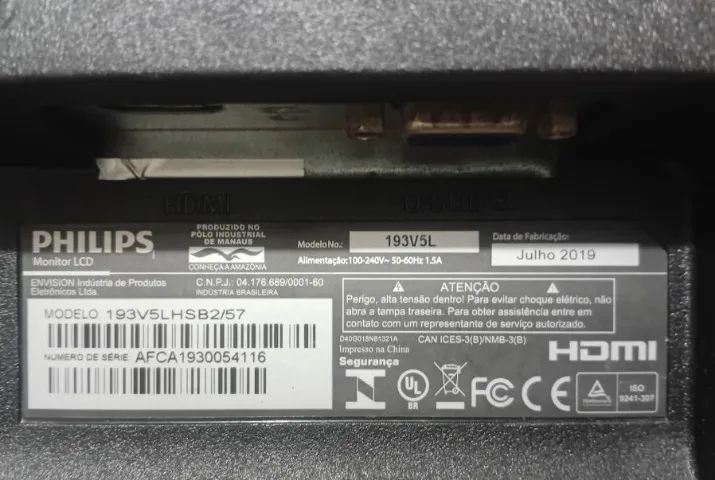 Monitor Philips 19 polegadas  - Foto 2