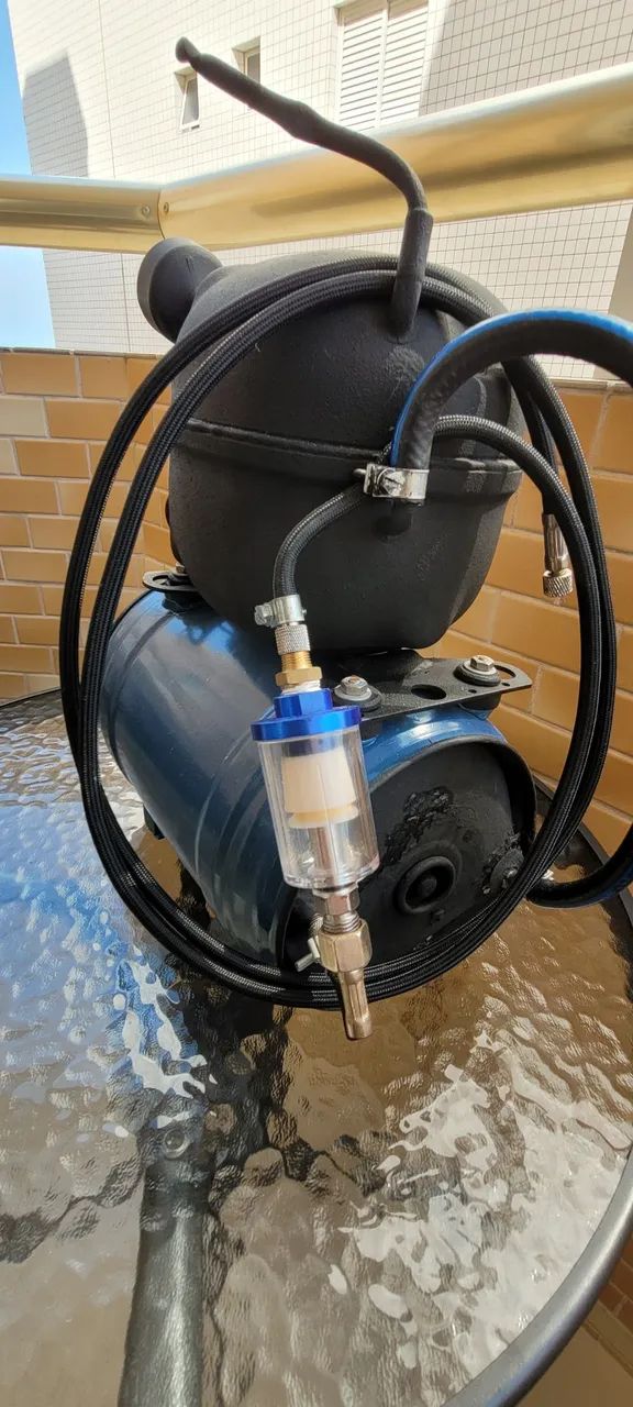 Compressor com motor de geladeira - Foto 5