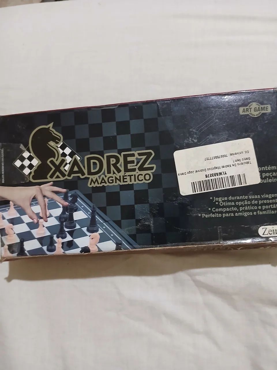 Mini xadrez magnético (ler descrição)