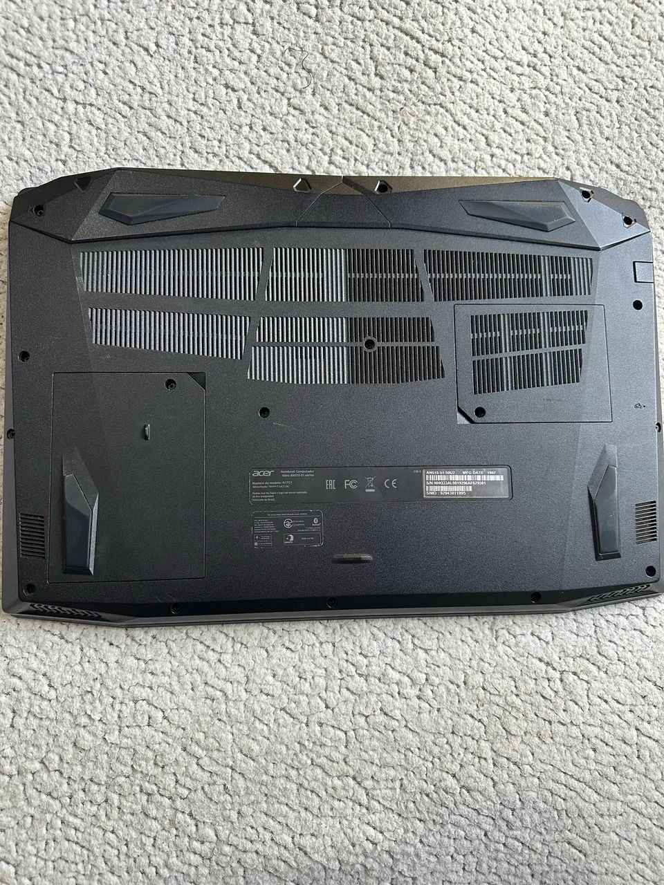 Notebook gamer nitro 5 ssd 512gb com 16gb de ram - Foto 2