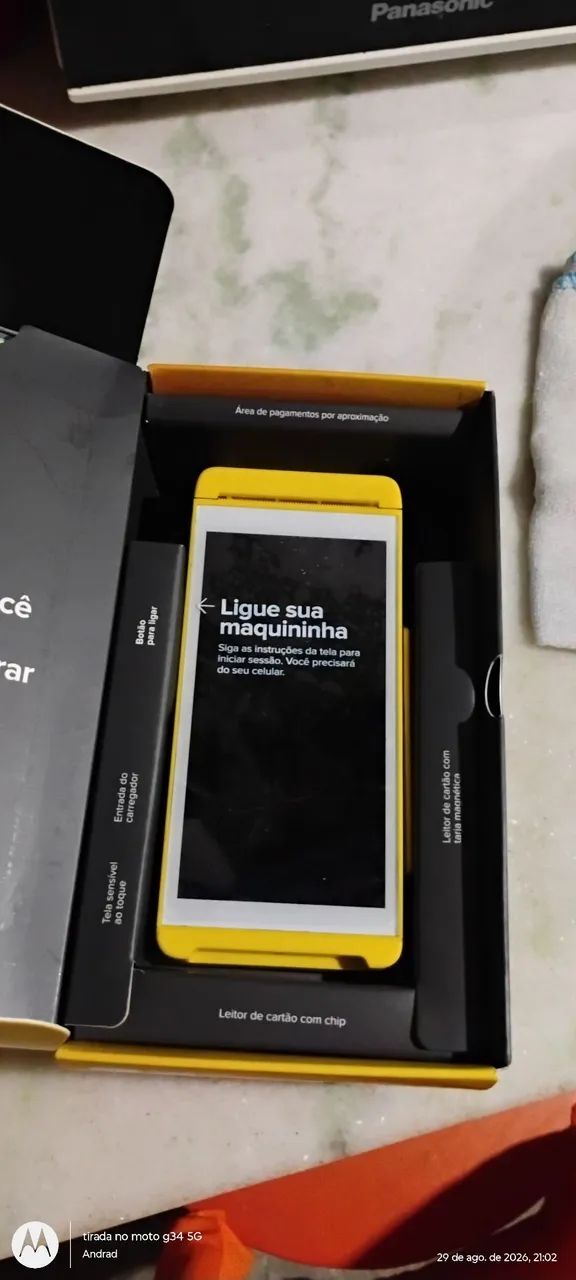 MAQUININHA DE CARTÃO  - Foto 2