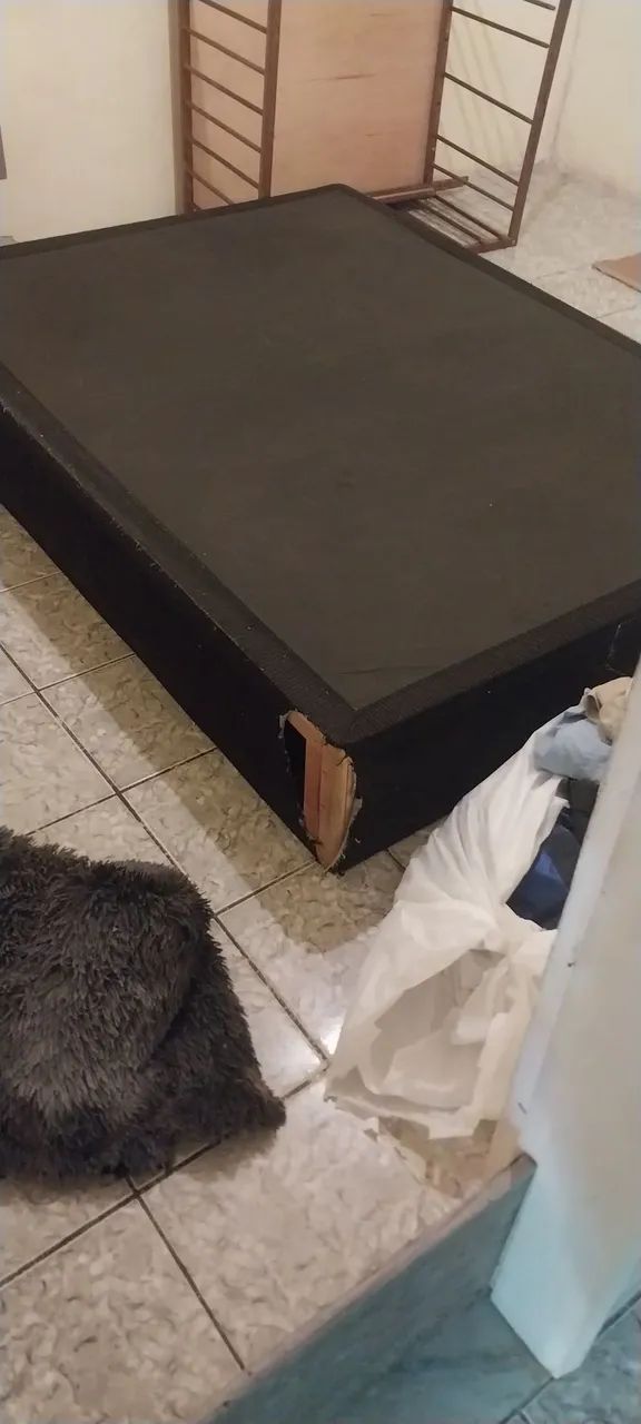 Cama box casal