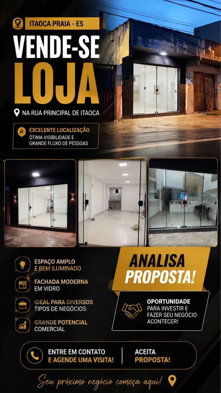 Vendo loja em Itaoca praia 