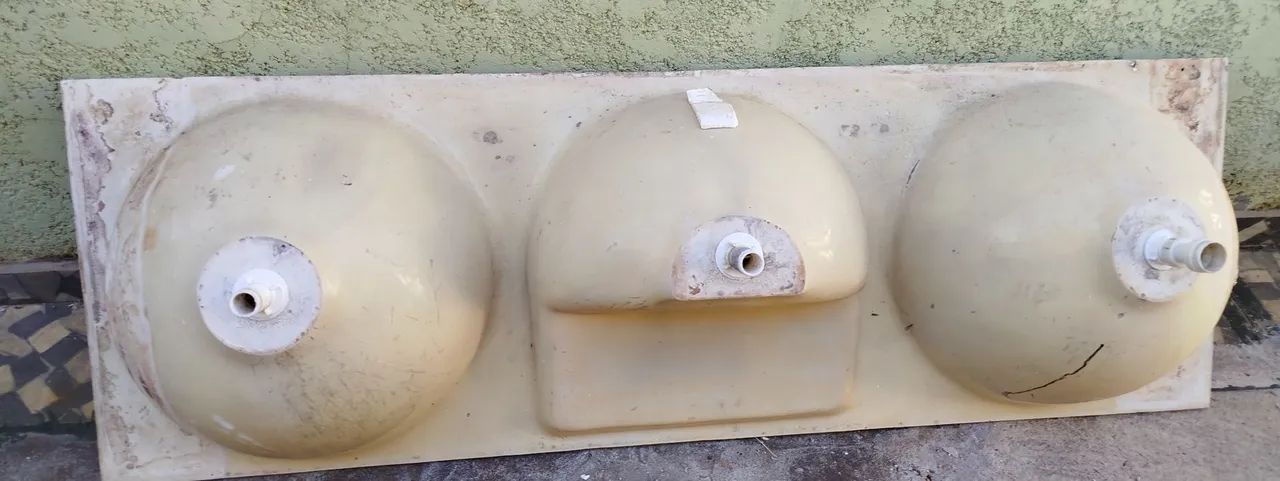 Tanque roupas 3 bocas - Foto 2