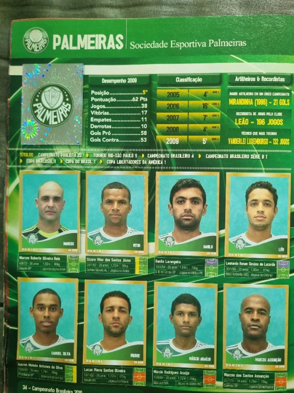 Álbum Campeonato Brasileiro 2010 - Foto 4
