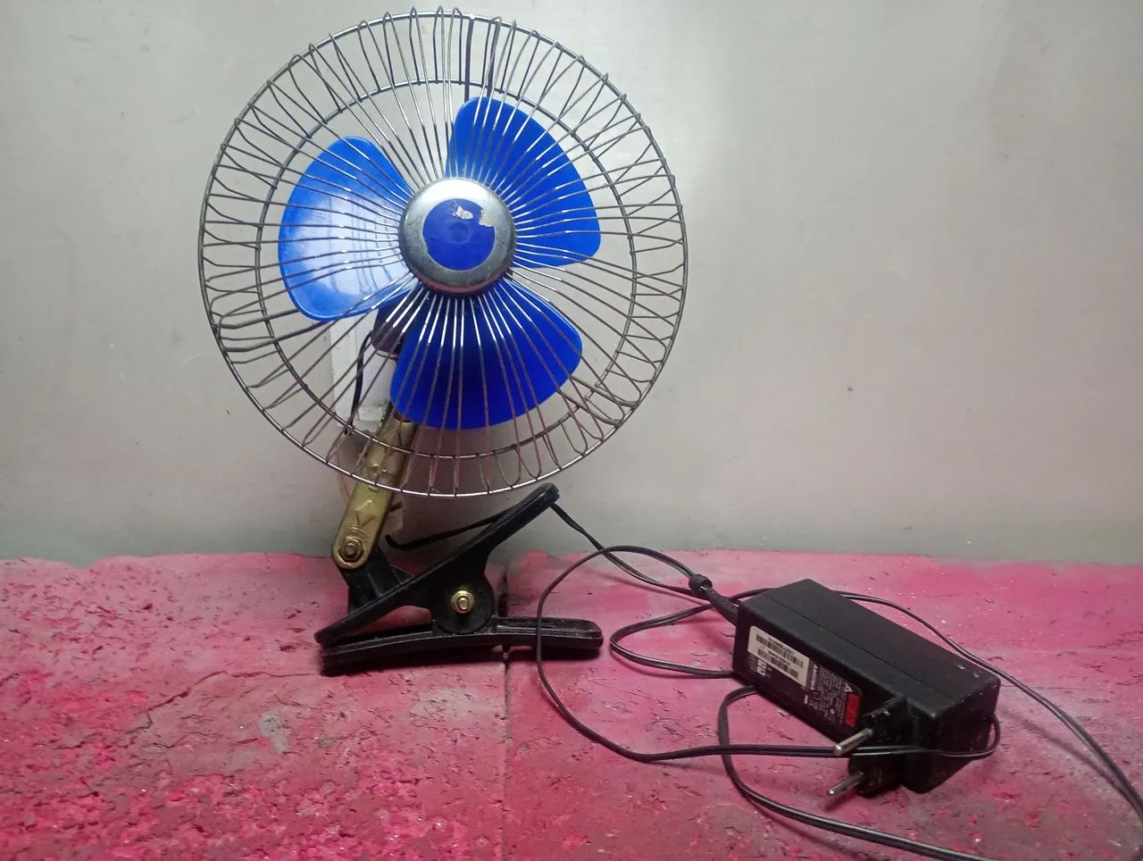 mini ventilador 12 volts funcionando perfeitamente 