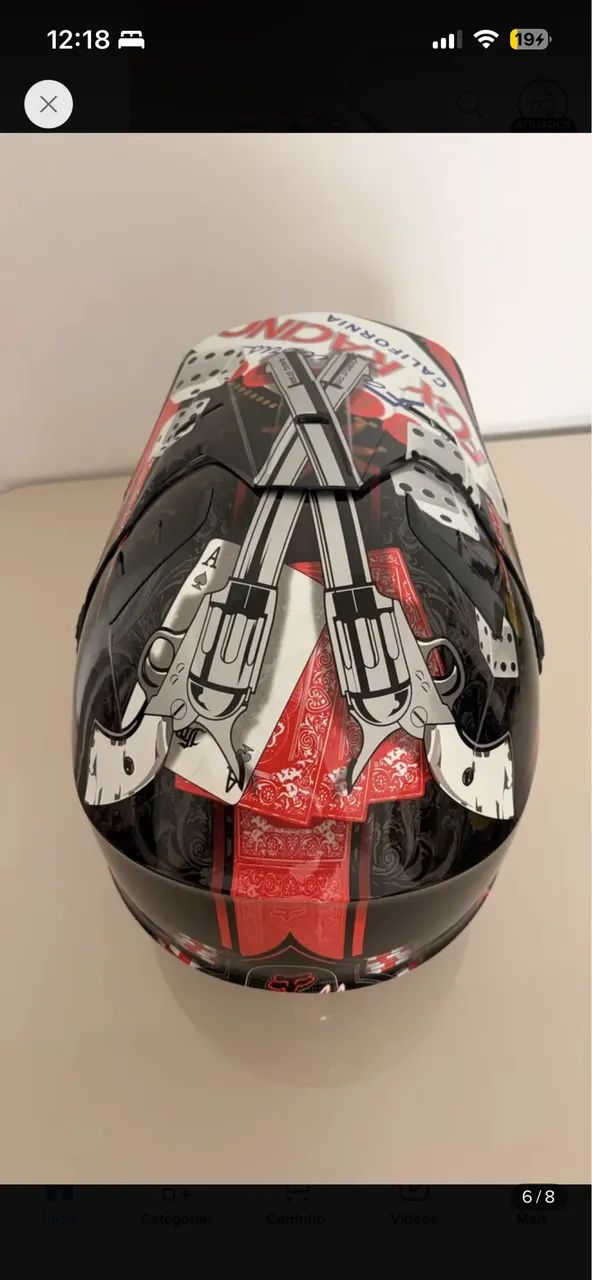 Capacete fox double down  - Foto 4