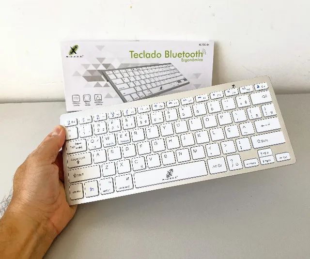 Teclado Bluetooth X-CELL XC-TEC-04 - Slim, Sem Fio, ABNT2 - Foto 3