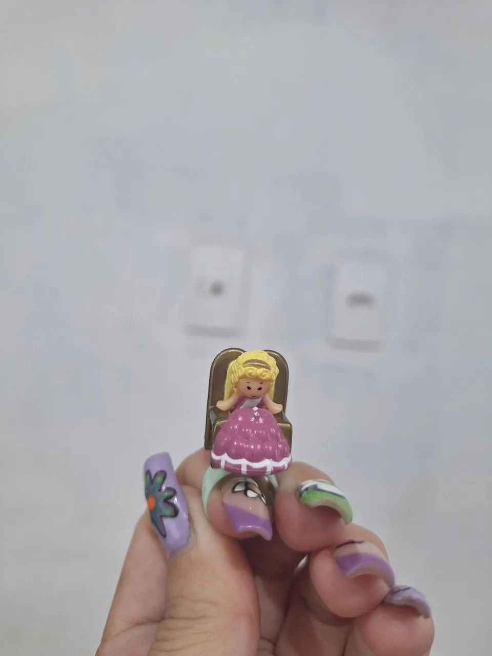 Casinha polly anos 90 rainha do baile prom Queen compacta - Foto 5