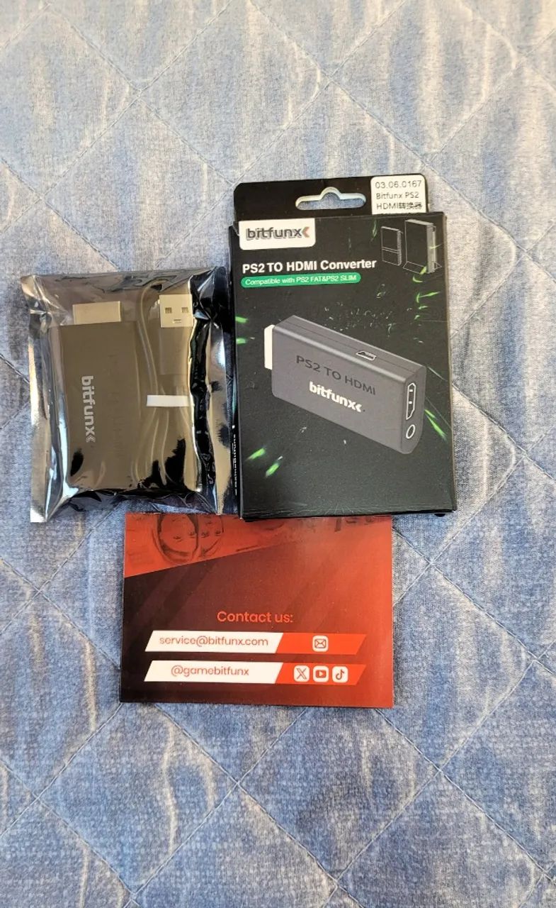 Adaptador PS2 to HDMI bitfunx - Foto 4