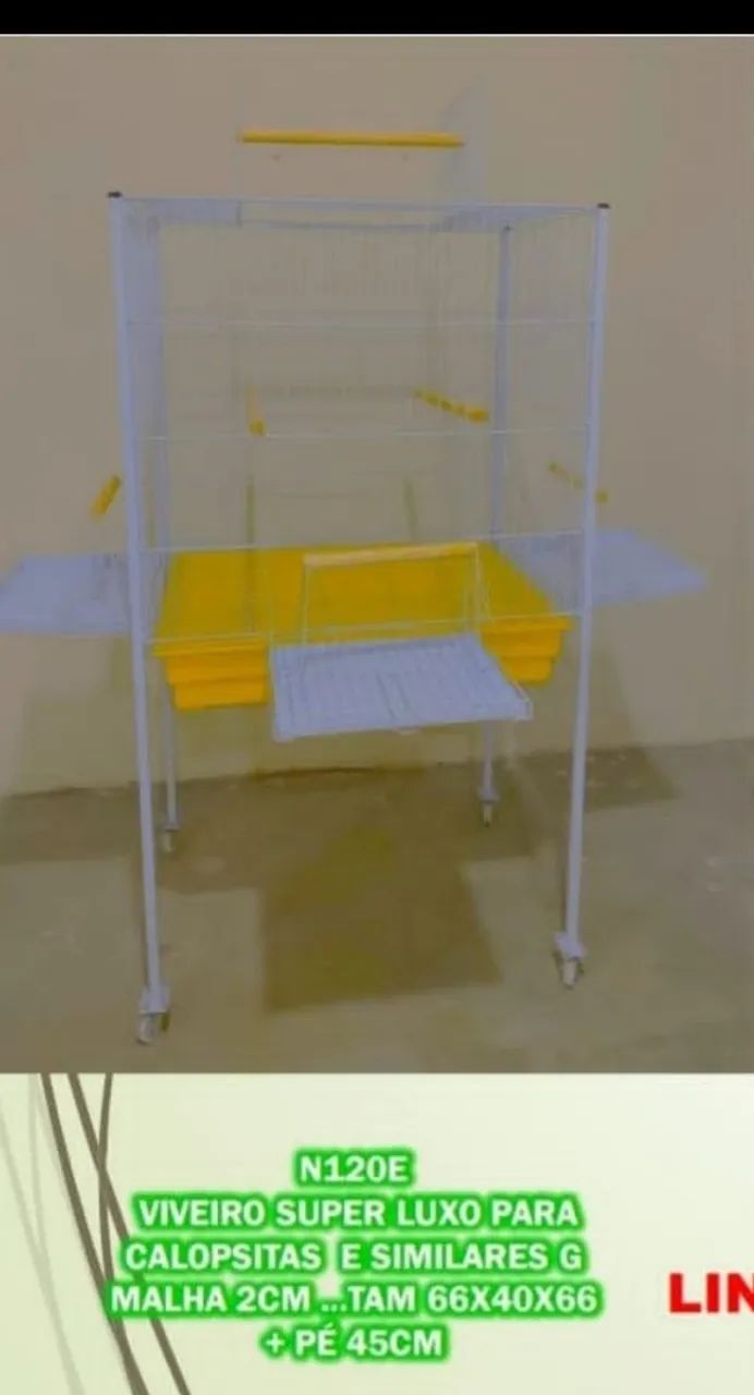 Viveiro gaiolas ferro - Foto 6