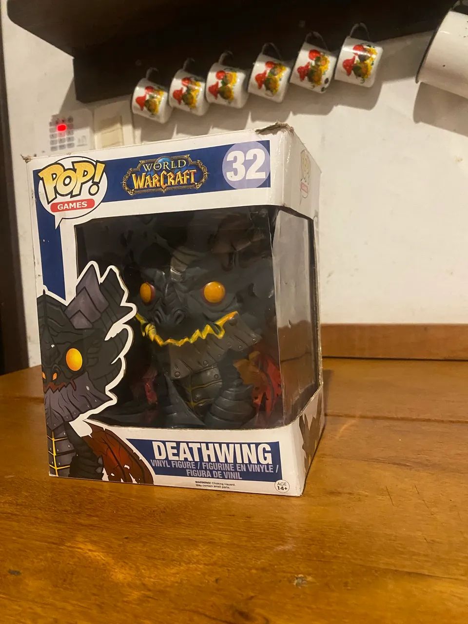 Funko Pop Deathwing - Edição Colecionador, Perfeito Estado
