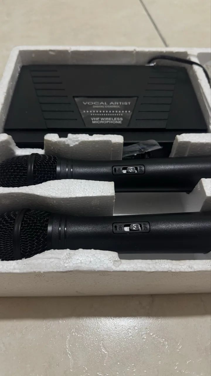 Microfone vocal artístico wg 006
