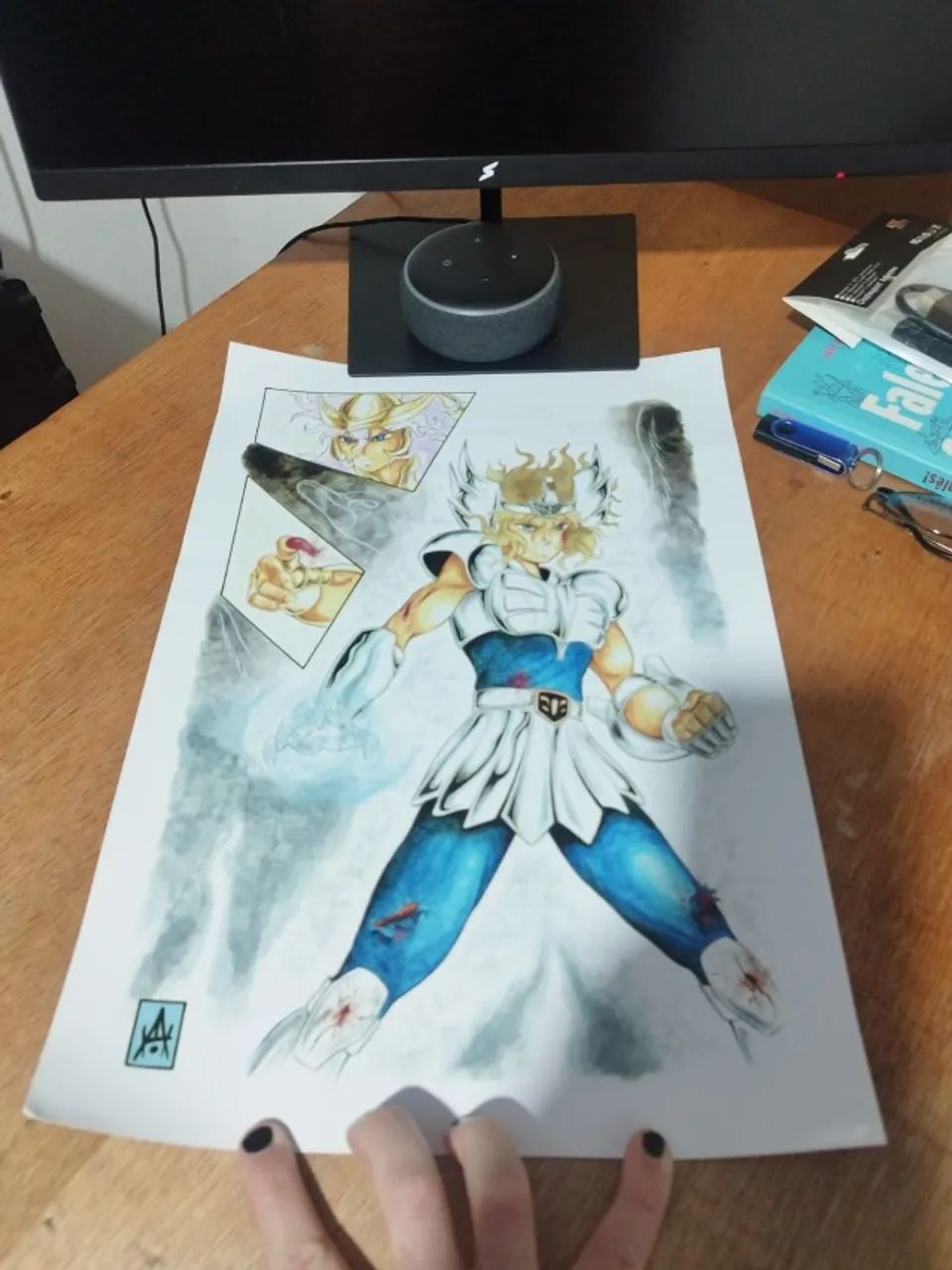 Posters (Magic the Gathering e Cavaleiros do Zodiaco/Saint Seiya)