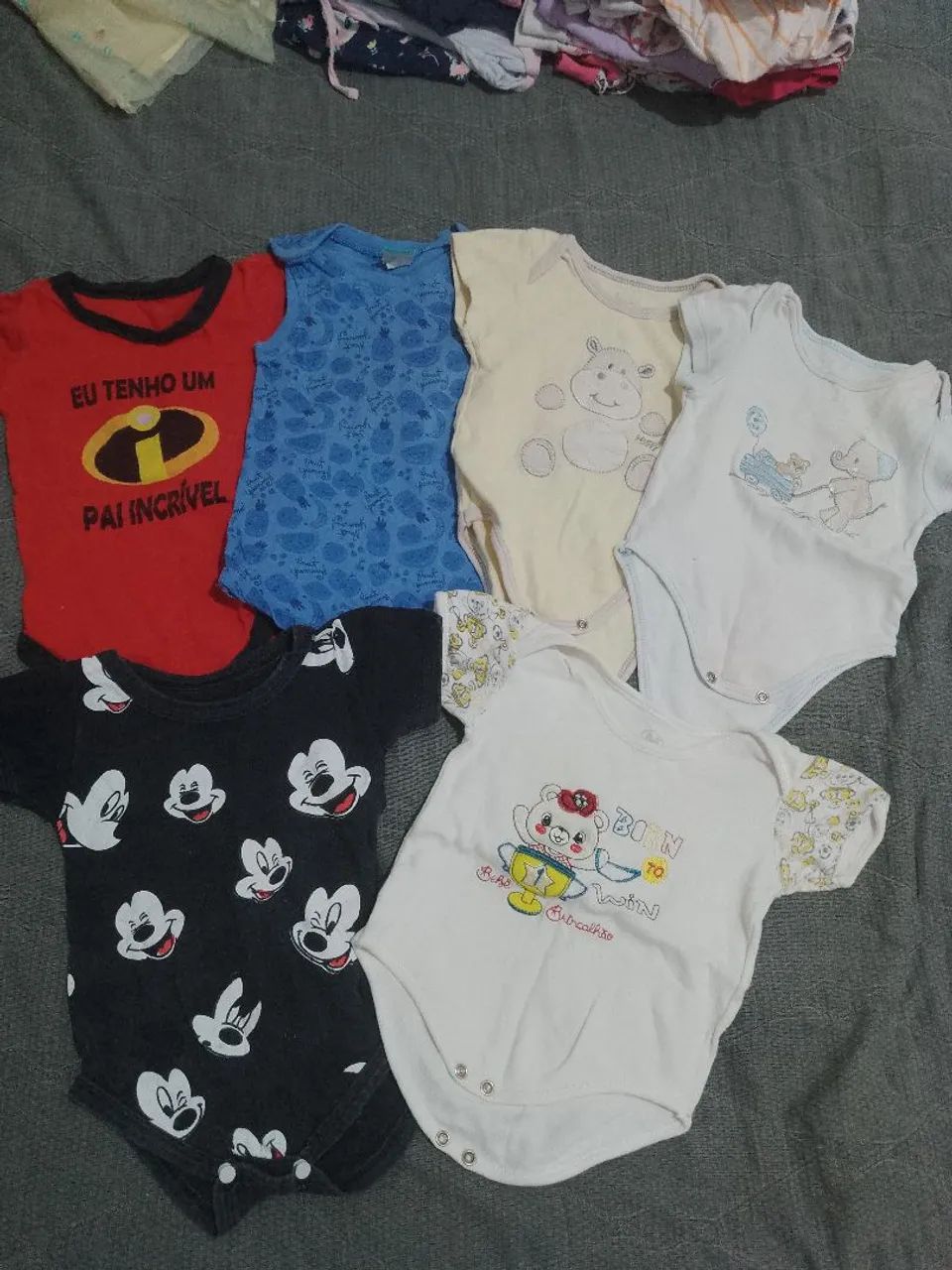 Roupa bebê Bodies 