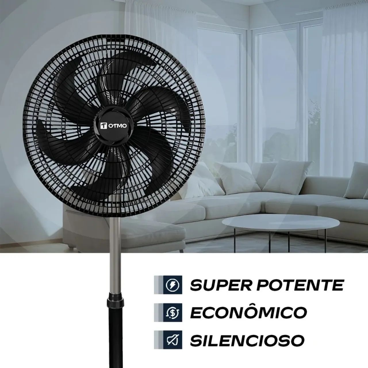 VENTILADOR OTMO DE COLUNA - Foto 3