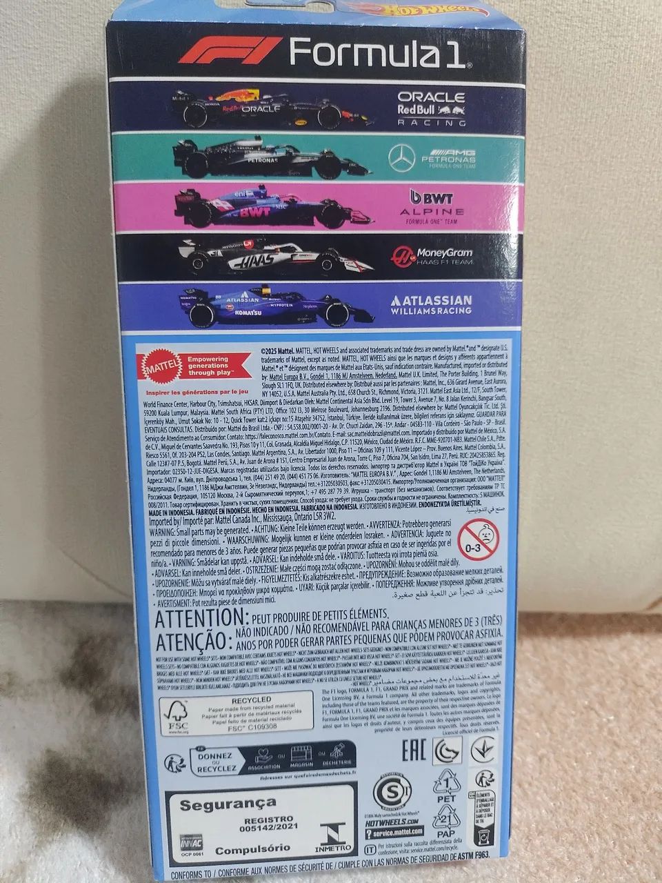 Hot Wheels - Pack Fórmula 1 2025  - Foto 2