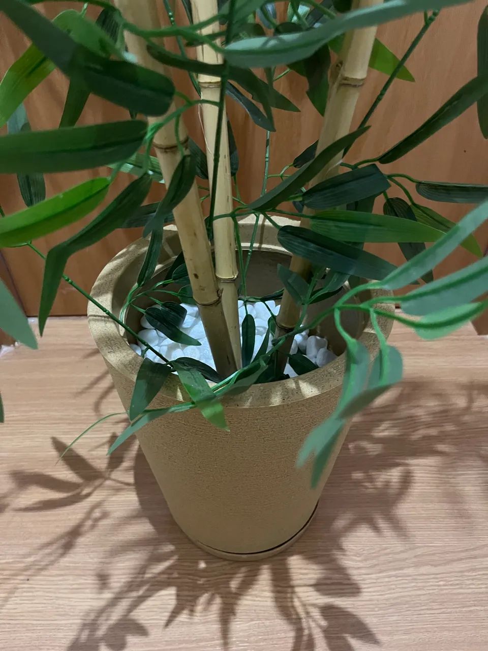 - [ ] Bambu Artificial Grande com Vaso para Decoração  - Foto 4