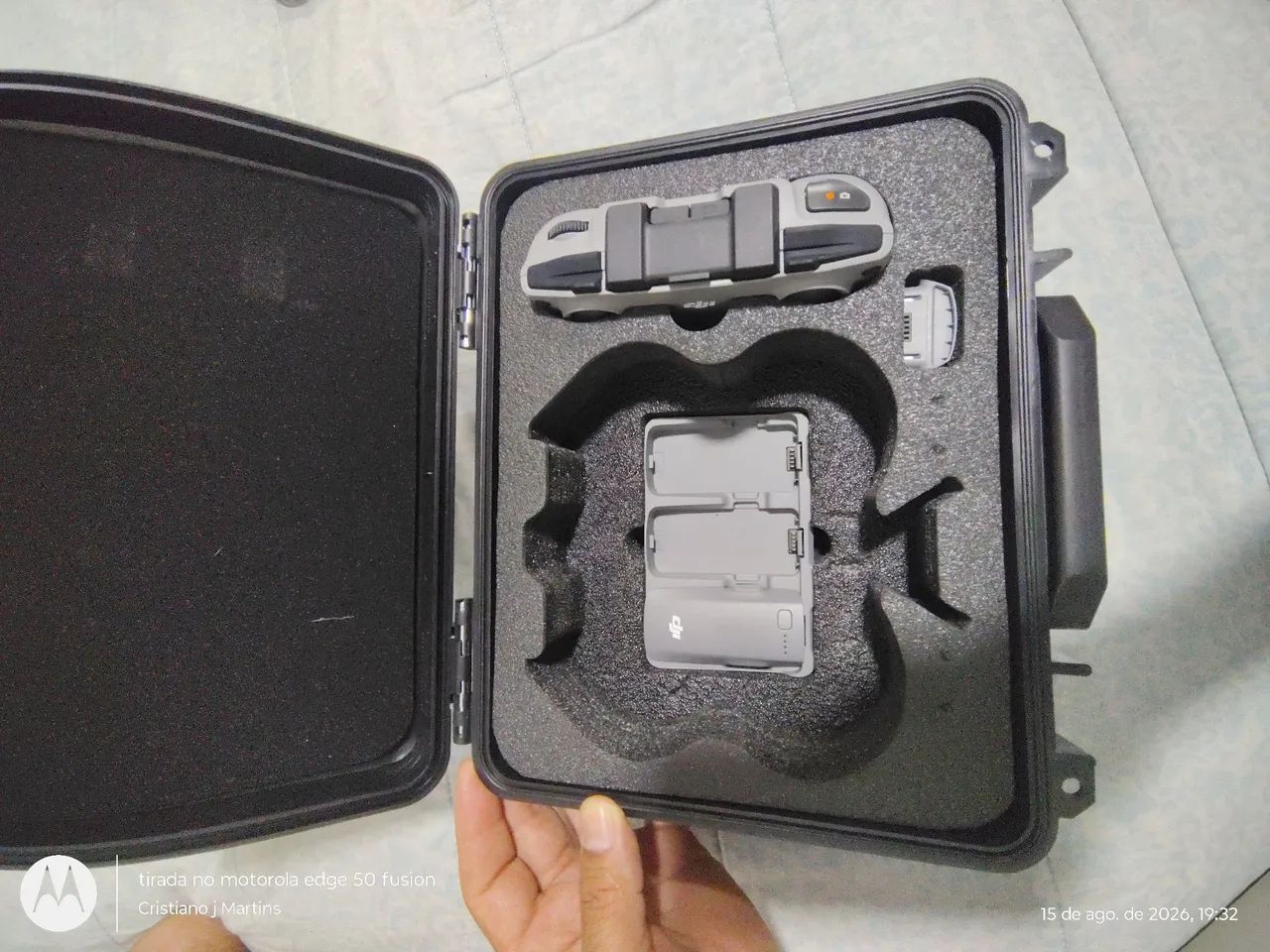Maleta rígida para transportar o kit Dji neo2 fly more  - Foto 5