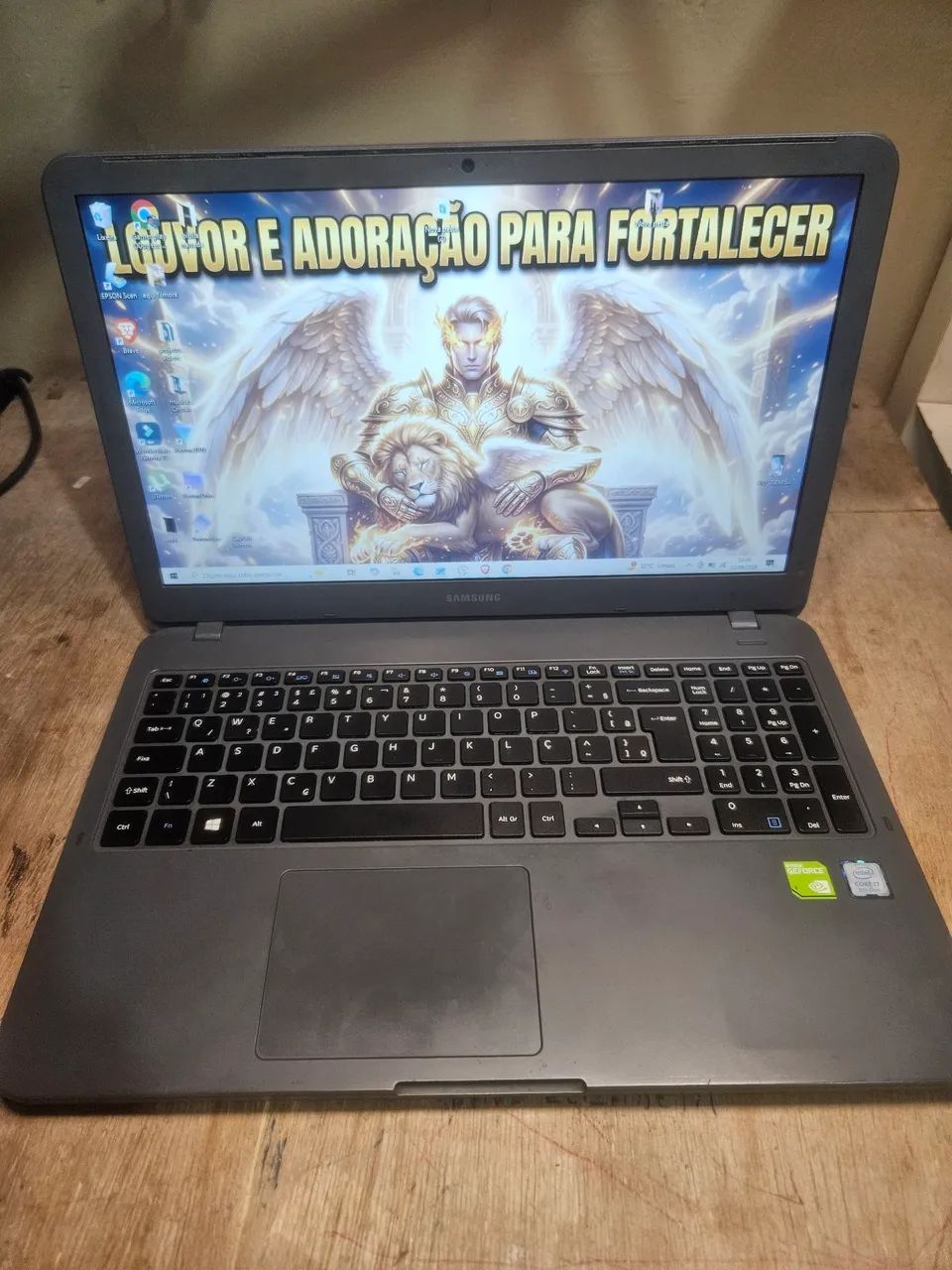 Notebook Samsung Gamer Core i7 placa 2 gigas 