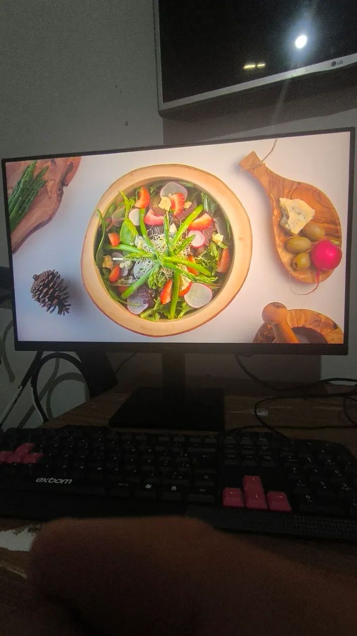 Monitor Samsung Essential S3 24pol, 100hz e painel IPS - Foto 2