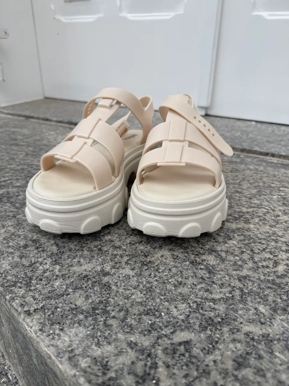 Sandália Melissa Ella Off White 35 - Foto 2