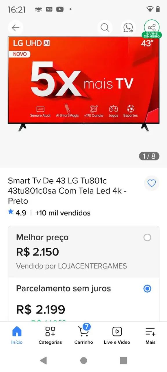 Tv lg 43 - Foto 5