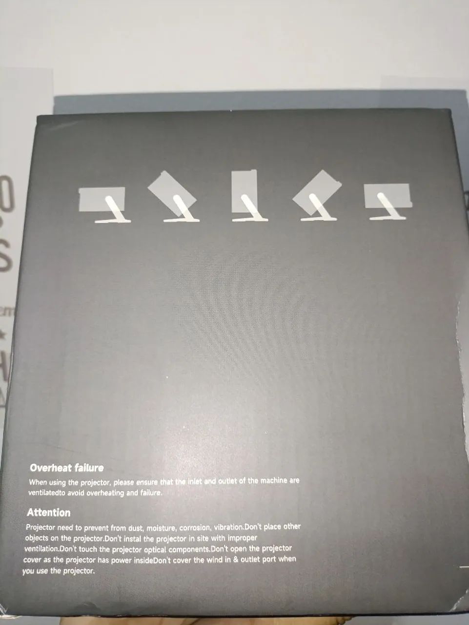 Projetor ProGaga  Original 720P HD Nativo Portátil Telão em Casa - Foto 3