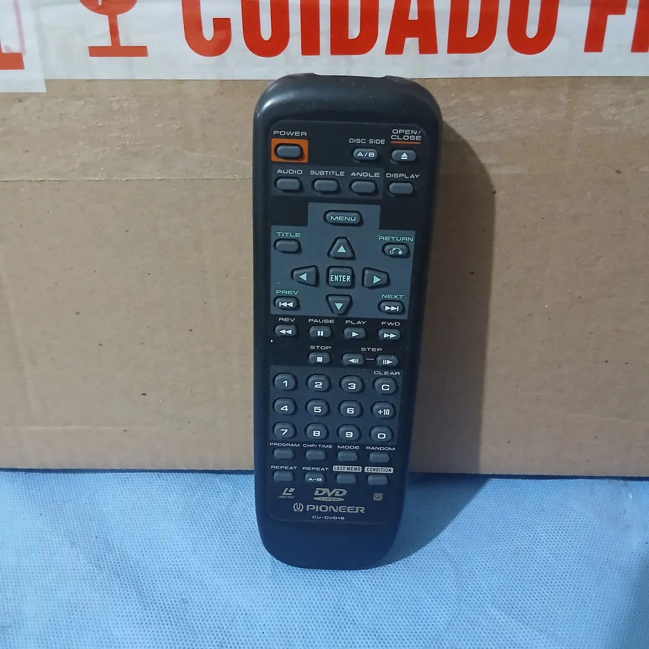 Controle de LD/DVD Pioneer Original Funcionando. - Foto 4