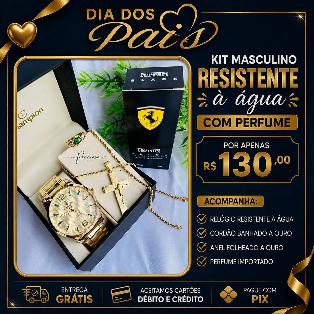 Kit Resistente Masculino 