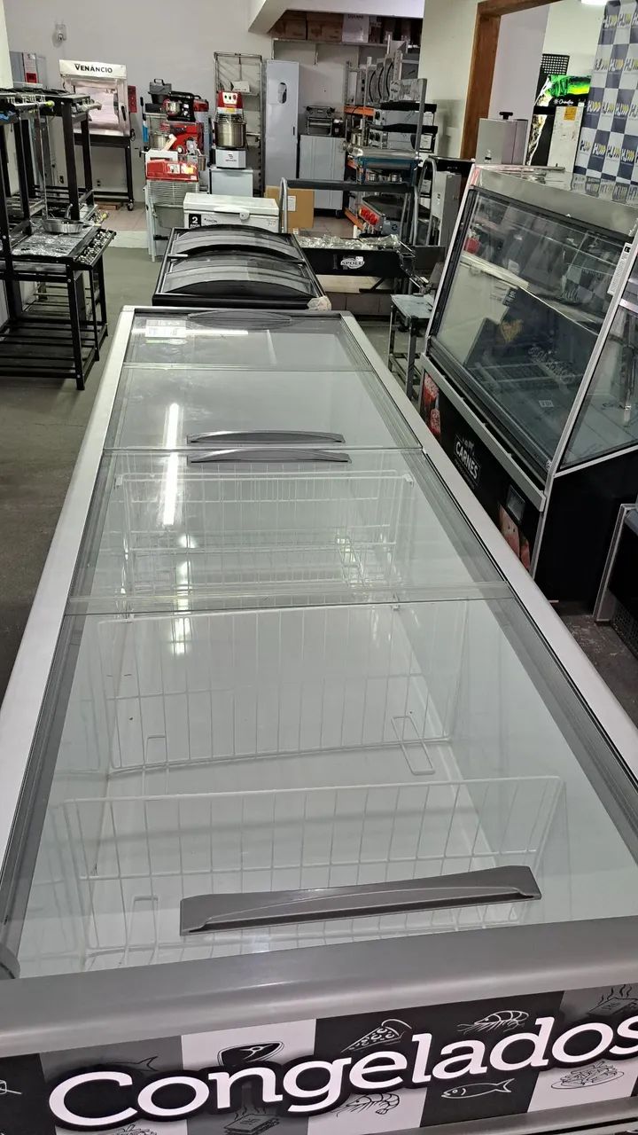 Ac ilha de congelados Freezer 3 mts  - Foto 2