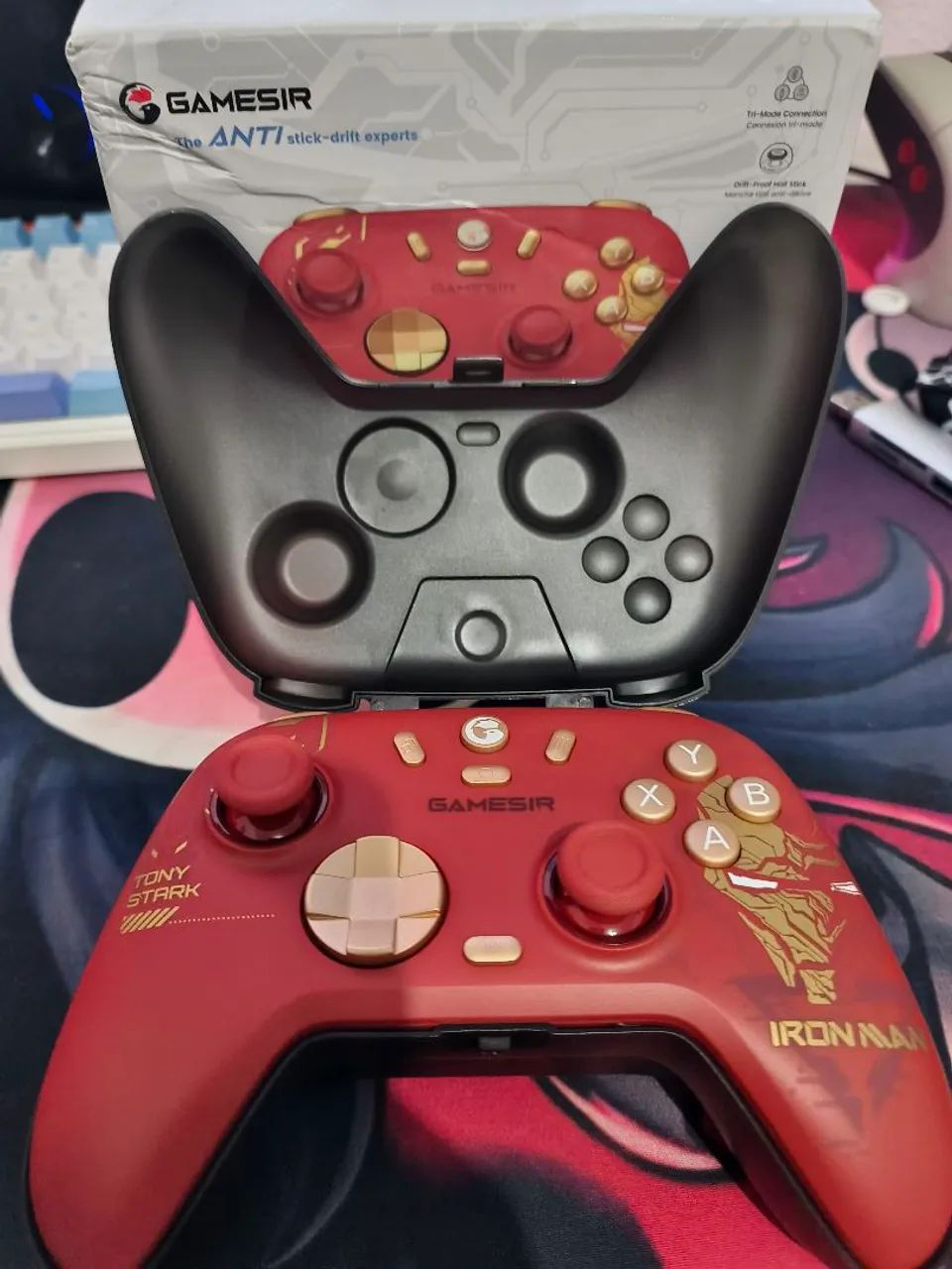 Controle Gamesir Nova Lite2 Iron Man - Foto 4
