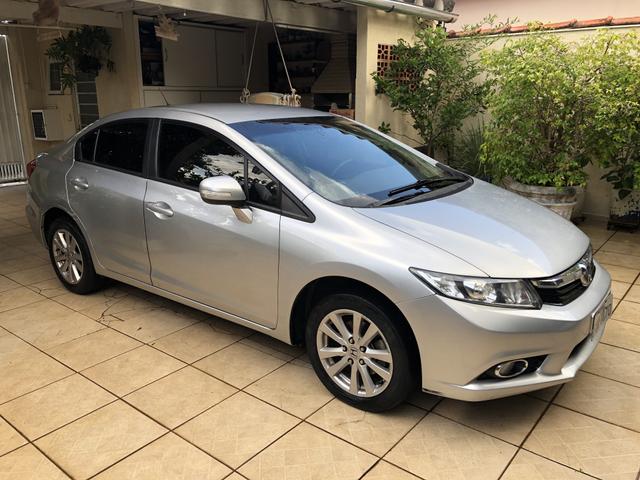 Civic 2.0 2014 lxr aut flex único dono - Foto 3