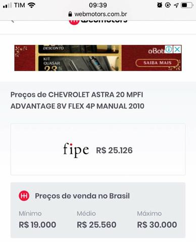 Astra 2010/2011 Novíssimo - Raridade - Foto 19