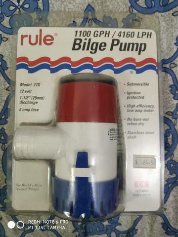 Bomba porão continua 1100 gph/4160LHP