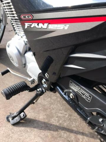 Honda cg fan 125 apenas 6 mil km Financio 100% e passo cartao ate 12x - Foto 3