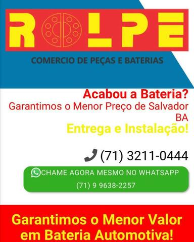 Rolpe Bateria_Temos o Maior Estoque de Baterias Automotivas Com Menor Preço de Salvador!! - Foto 2