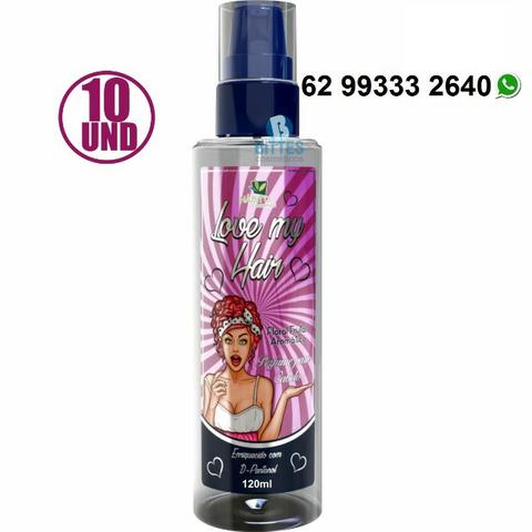 10 Perfume Para Cabelos 120 ml Love My Hair Hábito Cosméticos